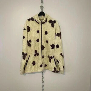 Vintage Nanuk All Over Pint  Leaf Fleece
